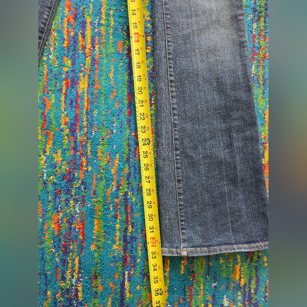 7 For All Mankind Flare Size 29 X 33L Womens Jeans - Picture 6 of 13
